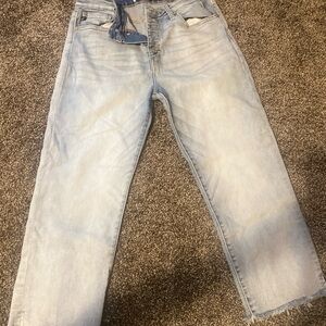 KanCan Light Wash Straight Leg Jeans